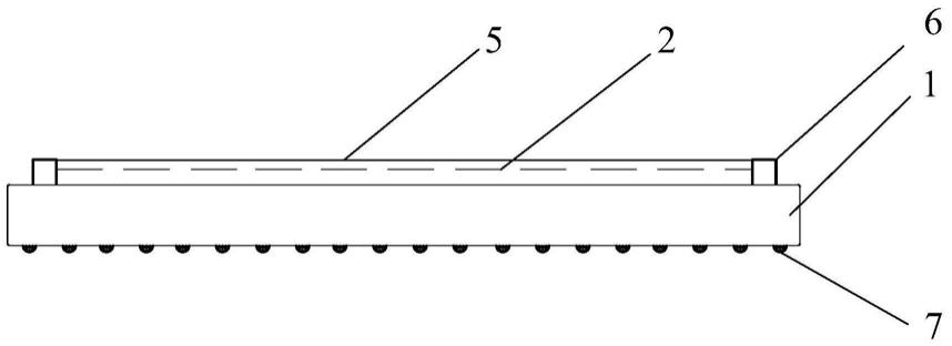 线型隐框贴条沟盖板的制作方法