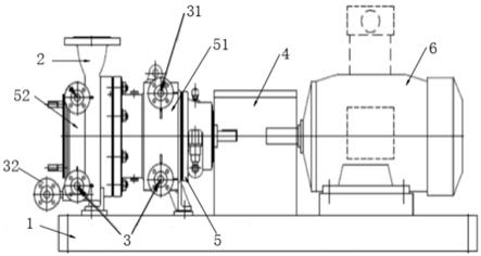 磁力泵用双夹套保温组件的制作方法