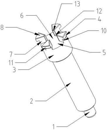 一种联轴器总体式涡杆的制作方法