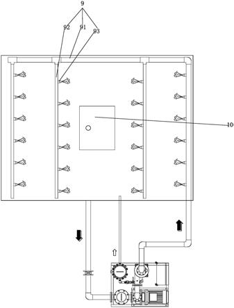 固液分离器及冷却塔吹扫装置的制作方法