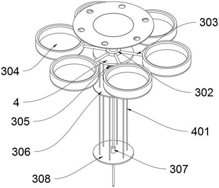 一种环形吊灯的旋转位置固定结构的制作方法