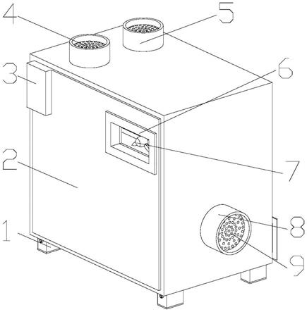 一种烤房热气循环装置的制作方法