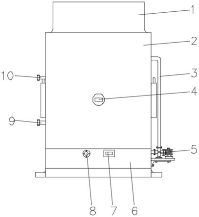 一种防结冰逆流式冷却塔的制作方法