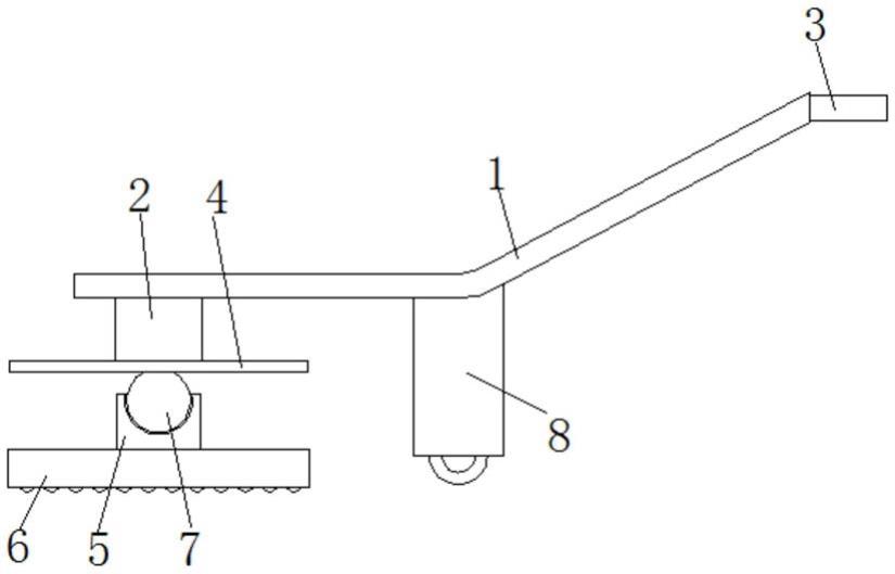 一种建筑楼顶防水涂料涂抹装置的制作方法