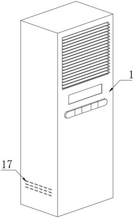 一种自动调节室内空气的新风空调控制系统的制作方法