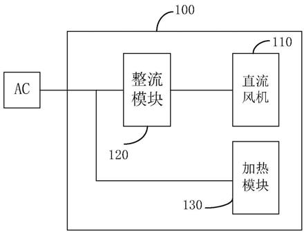 一种烘干装置及烘干装置的控制电路的制作方法