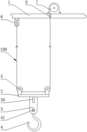 一种门式起重机吊具防摇装置的制作方法