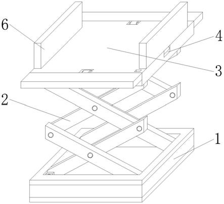 一种建筑工程施工使用的起降架的制作方法