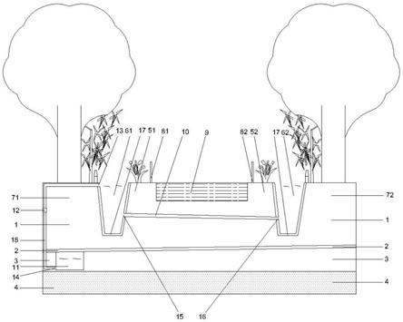 一种碎树枝、土工布复合的生态路的制作方法