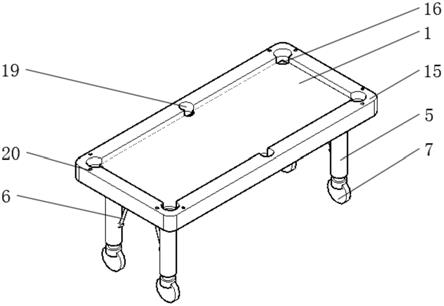 新型组装式台球桌的制作方法