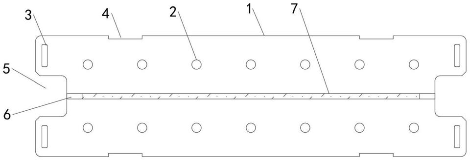 一种汽车座椅滑轨用公轨料片的制作方法