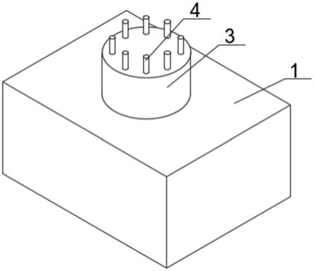 一种砖胎膜定型用装配式承台的制作方法