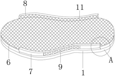 一种适用于高尔夫运动的平衡受力贴合支撑鞋垫的制作方法
