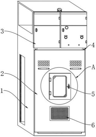 一种散热效果好的小型化固定式开关设备柜体的制作方法