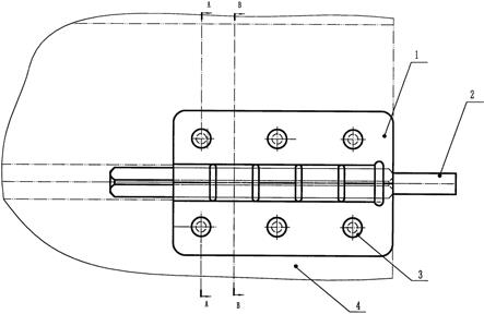 一种方轴和阀片连接盖板的制作方法