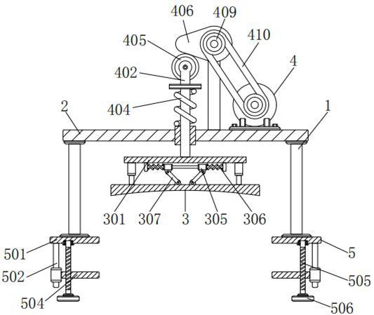 一种新型急诊科机械按压装置的制作方法