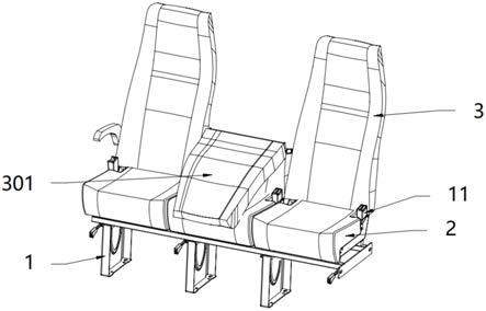 一种椅背可翻转的座椅的制作方法