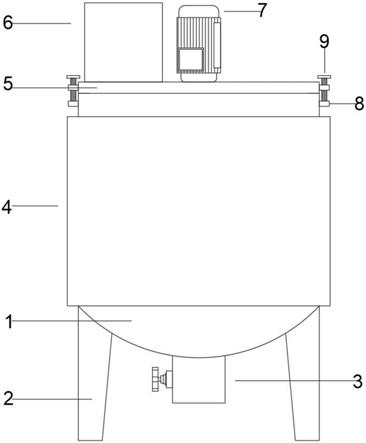 一种注塑成型机用加热烘料机的制作方法