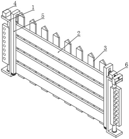 一种土木工程用建筑护栏的制作方法