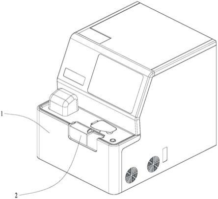 一种具有安全滑门的全自动化学发光免疫分析仪的制作方法