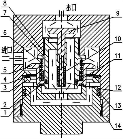 一种进出口组合式自封装置的制作方法