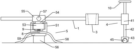 一种变压器生产加工用的电焊圆规的制作方法