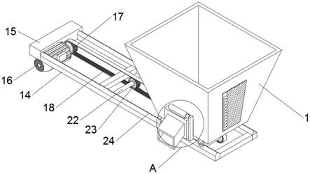 一种建筑填料用的储料控料装置的制作方法