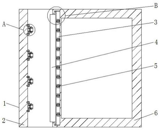 一种铝合金门窗用缓冲结构的制作方法
