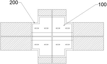 一种模块化建筑的连接结构的制作方法