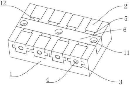 一种阶梯状卡槽可换式小滑块多件压紧工装的制作方法