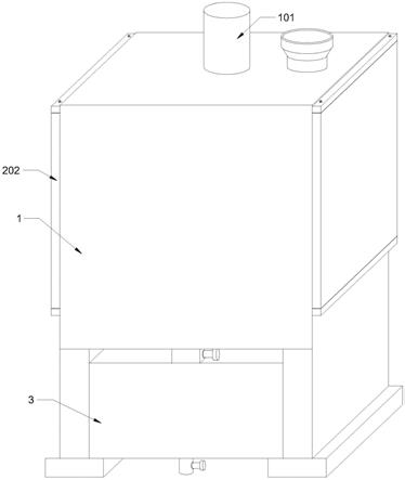 一种工程塑料生产用的高效熔融装置的制作方法