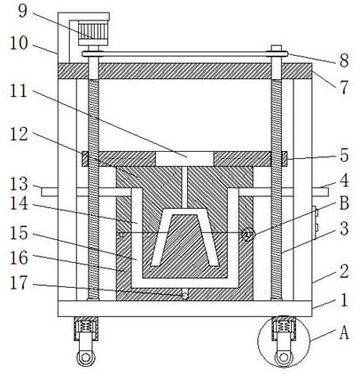 一种塑料凳子注塑模具的制作方法