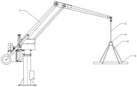 一种建筑工程用钢结构的吊装设备的制作方法