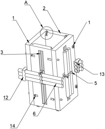 一种土木建筑工程用的浇筑框架固定模板结构的制作方法