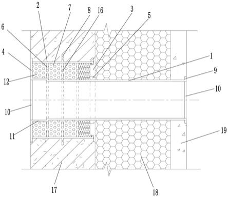 用于保温结构一体化的管线穿墙装置及其制作、施工工艺的制作方法