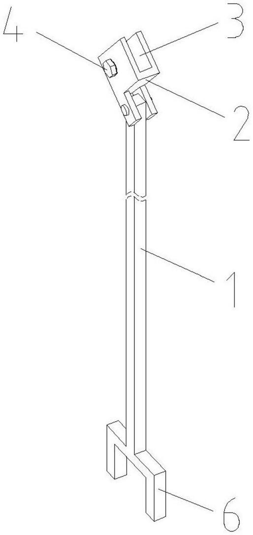 一种机盖面漆喷涂工装的制作方法