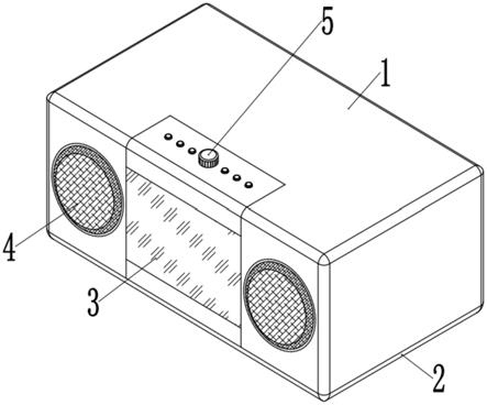 一种具有隔音减震功能的低音炮音箱的制作方法