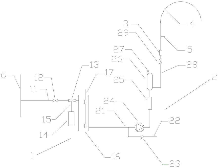 一种含有高浓度气泡洗手液的龙头的制作方法