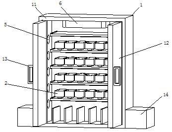 用于家用柜子多功能装置的制作方法