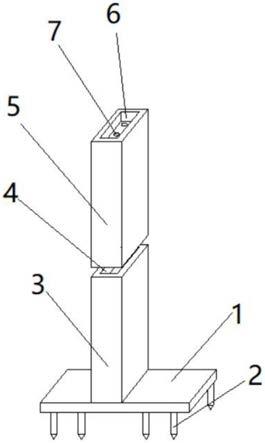 一种建筑工程预制挡土墙结构的制作方法