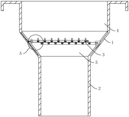 一种建筑下水结构及其水沟包角的制作方法