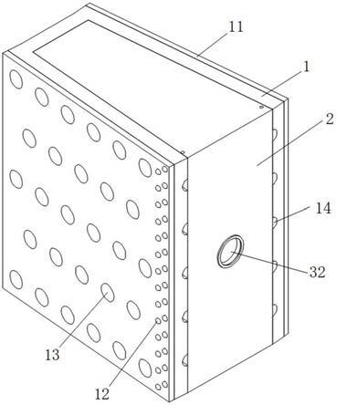 一种建筑幕墙防遮泛水结构的制作方法