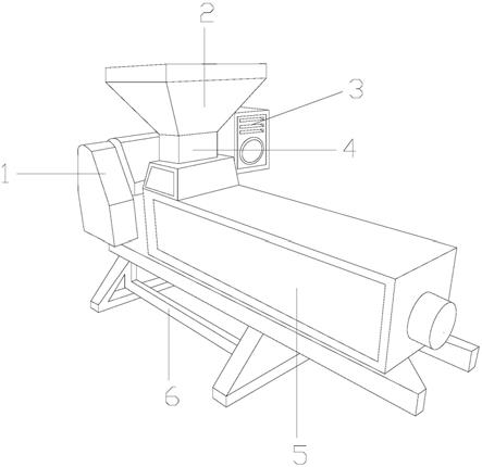 一种垃圾挤压脱水机的制作方法