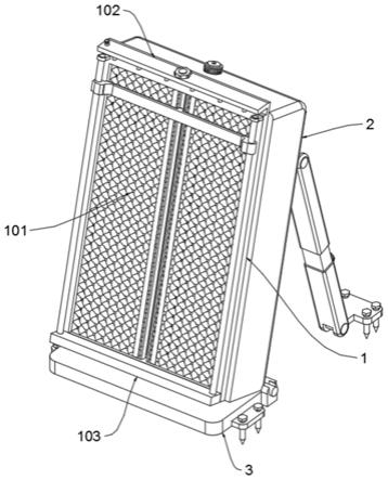 一种方便拆装的建筑施工用防尘隔离装置的制作方法