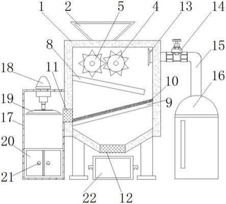 一种水泥加工用废料回收装置的制作方法