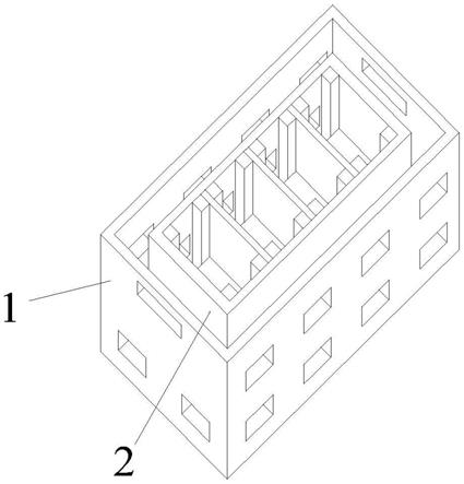 锂离子电池循环充放电周转框的制作方法