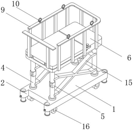 一种用于建筑工程的移动操作架的制作方法