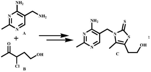 一种维生素B1中间体的绿色合成方法与流程