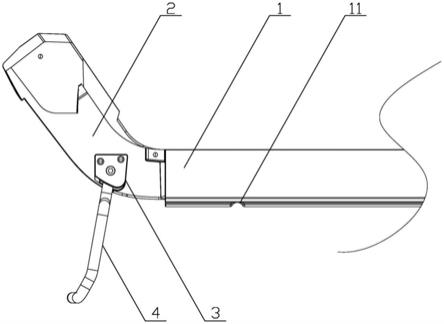 一种滑板车双撑结构的制作方法
