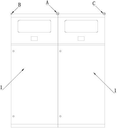 一种高压开关柜工程安装用位置定位机构的制作方法